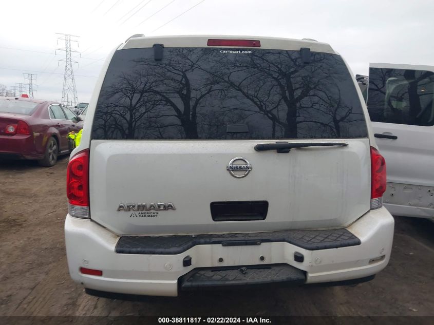 2014 Nissan Armada Sv VIN: 5N1AA0ND9EN605296 Lot: 38811817