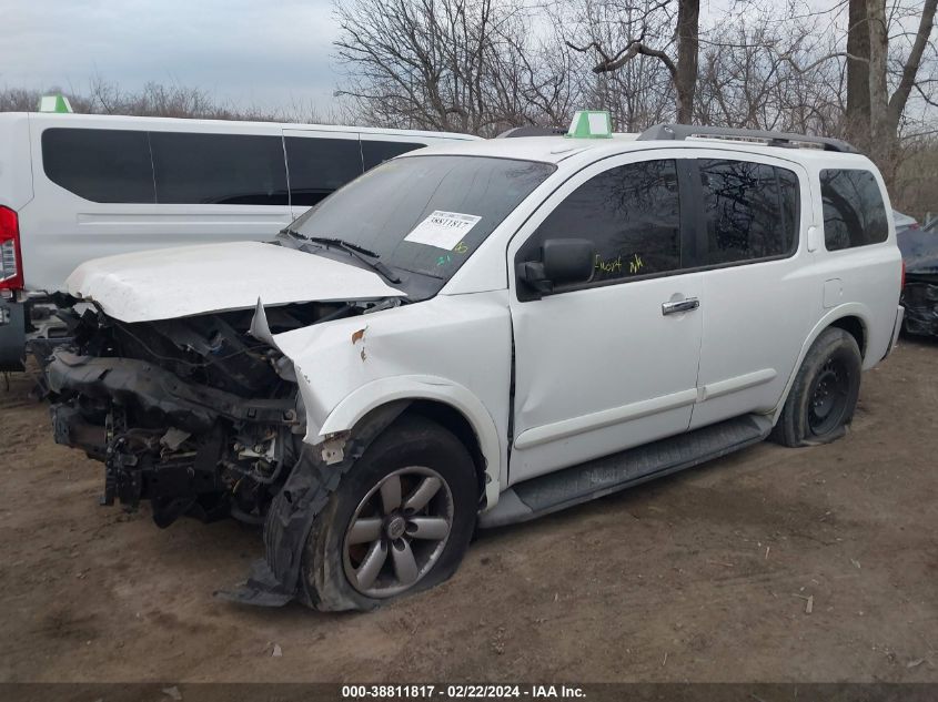 2014 Nissan Armada Sv VIN: 5N1AA0ND9EN605296 Lot: 38811817