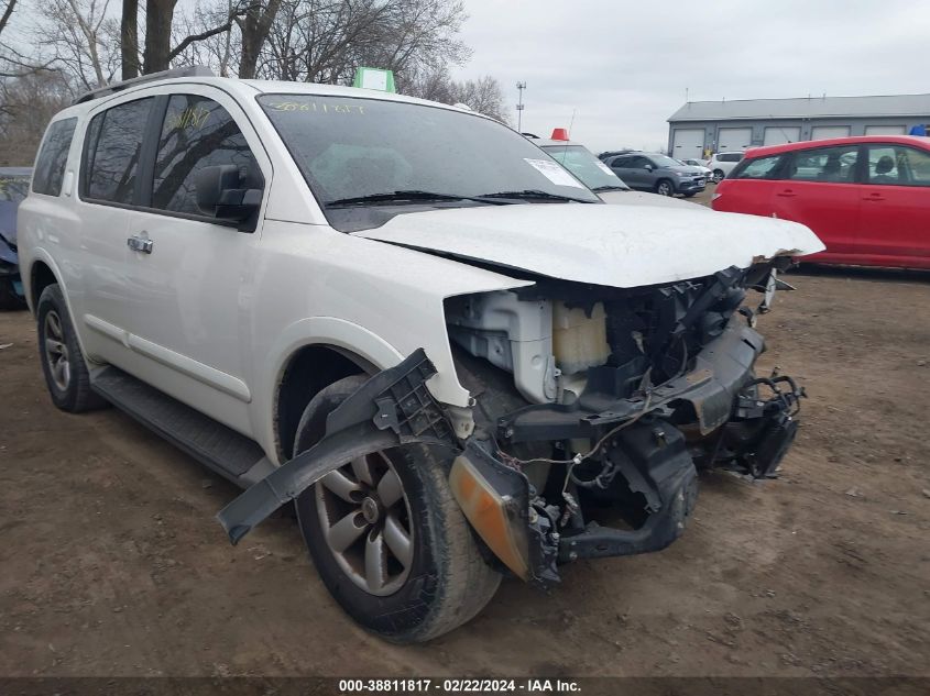 2014 Nissan Armada Sv VIN: 5N1AA0ND9EN605296 Lot: 38811817