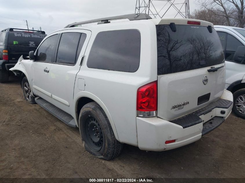 2014 Nissan Armada Sv VIN: 5N1AA0ND9EN605296 Lot: 38811817