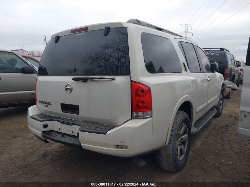 2014 Nissan Armada Sv VIN: 5N1AA0ND9EN60529 Lot: 38811817