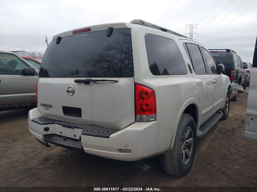 2014 Nissan Armada Sv VIN: 5N1AA0ND9EN605296 Lot: 38811817