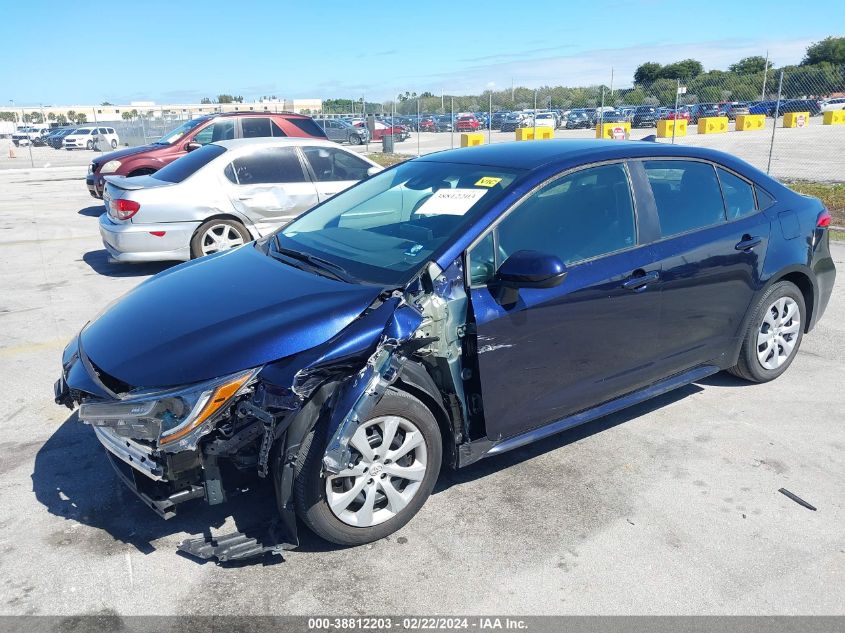 2022 TOYOTA COROLLA LE - 5YFEPMAE9NP337525