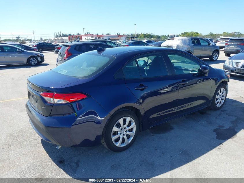 2022 TOYOTA COROLLA LE - 5YFEPMAE9NP337525