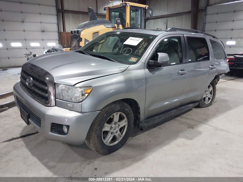 2011 Toyota Sequoia Sr5 5.7L V8 VIN: 5TDBY5G18BS048617 Lot: 38812261