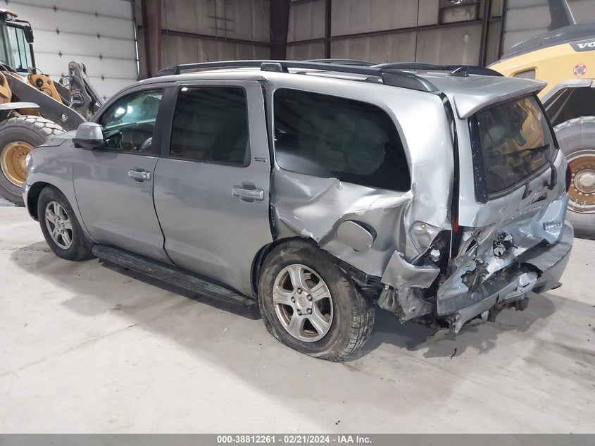 2011 Toyota Sequoia Sr5 5.7L V8 VIN: 5TDBY5G18BS048617 Lot: 38812261