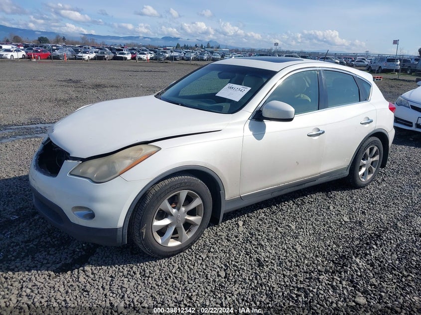 2008 Infiniti Ex35 Journey VIN: JNKAJ09E68M303108 Lot: 38812342