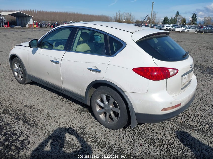 2008 Infiniti Ex35 Journey VIN: JNKAJ09E68M303108 Lot: 38812342