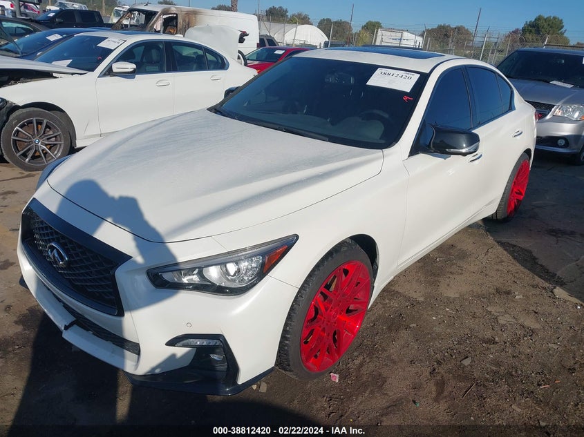 VIN JN1FV7DR7MM880984 2021 INFINITI Q50 RED SPORT 400 AWD
