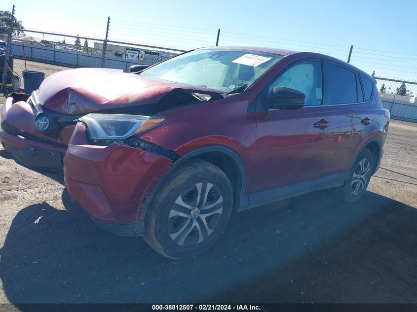 2018 TOYOTA RAV4 LE - 2T3ZFREV9JW437569