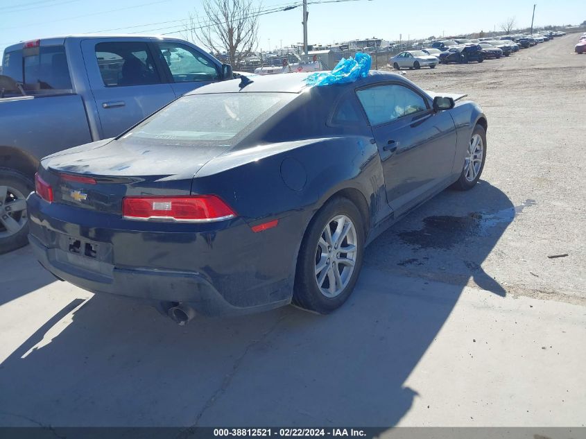 2014 Chevrolet Camaro 2Ls VIN: 2G1FA1E31E9253737 Lot: 38812521