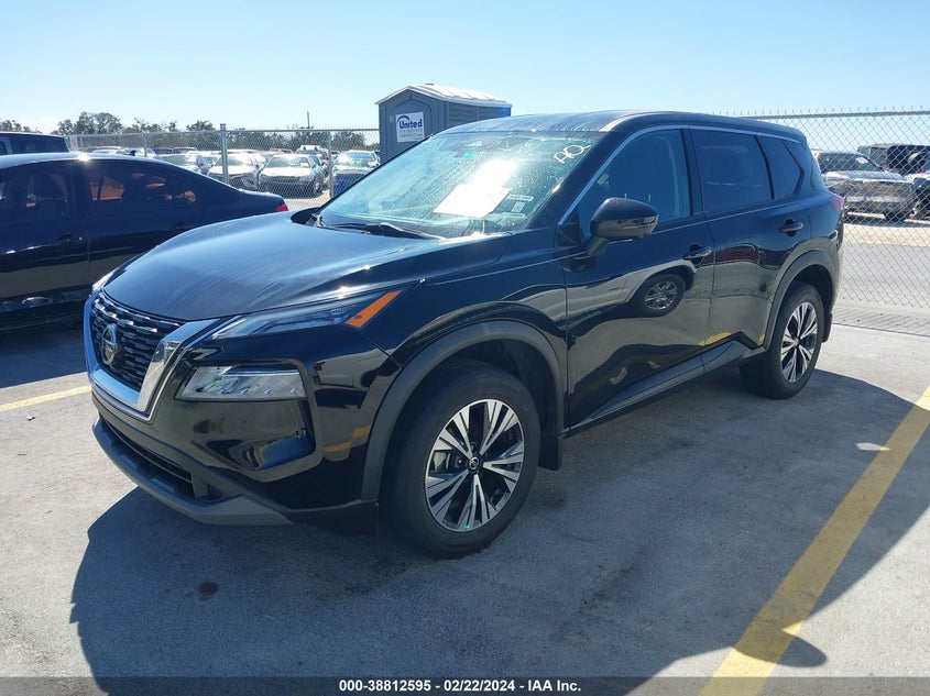 VIN 5N1AT3BA0MC827855 2021 NISSAN ROGUE SV FWD