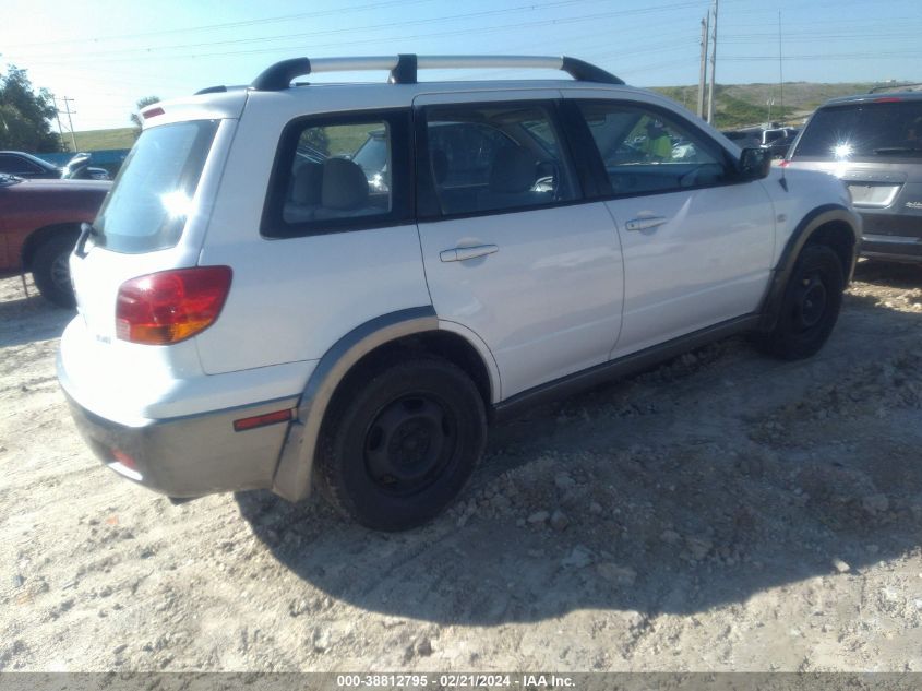 2004 Mitsubishi Outlander Ls VIN: JA4LX31F44U038868 Lot: 38812795