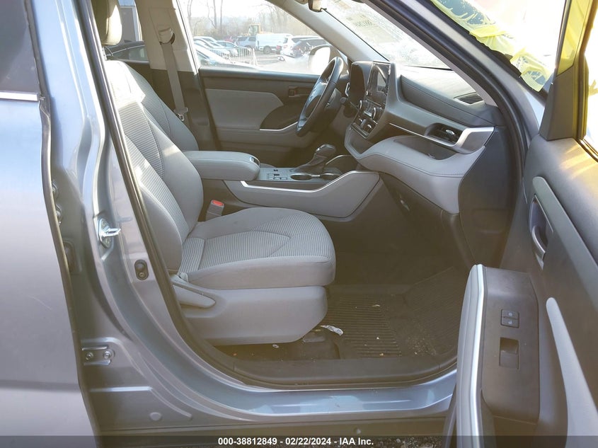 2023 TOYOTA HIGHLANDER 2.4L I4   N(VIN: 5TDKDRAH2PS009201