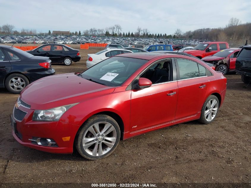 2011 Chevrolet Cruze Ltz VIN: 1G1PH5S94B7249033 Lot: 38812850