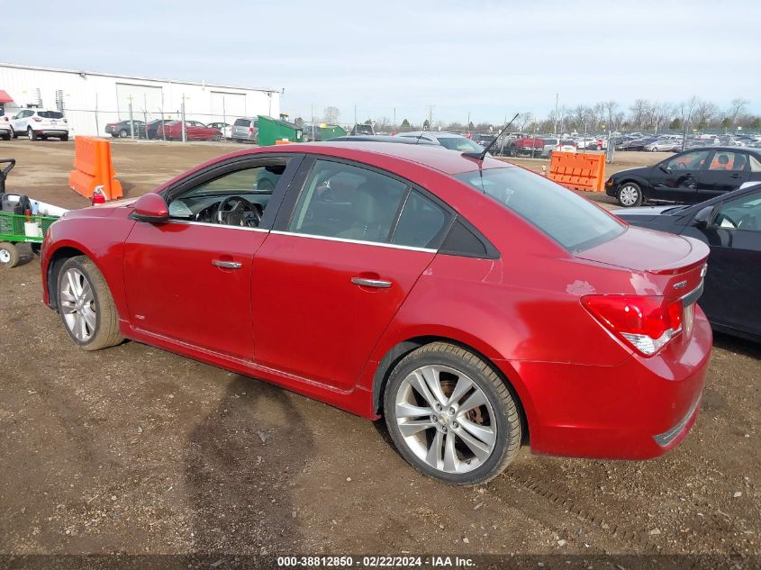 2011 Chevrolet Cruze Ltz VIN: 1G1PH5S94B7249033 Lot: 38812850