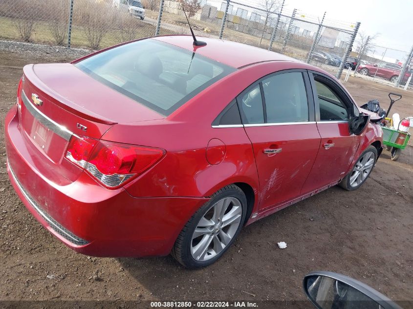 2011 Chevrolet Cruze Ltz VIN: 1G1PH5S94B7249033 Lot: 38812850