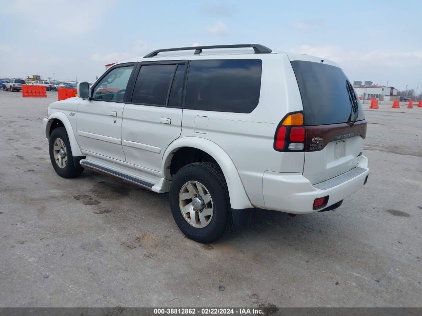 2003 Mitsubishi Montero Sport Ltd VIN: JA4MT41R13J026998 Lot: 38812862