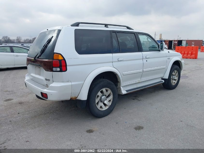 2003 Mitsubishi Montero Sport Ltd VIN: JA4MT41R13J026998 Lot: 38812862