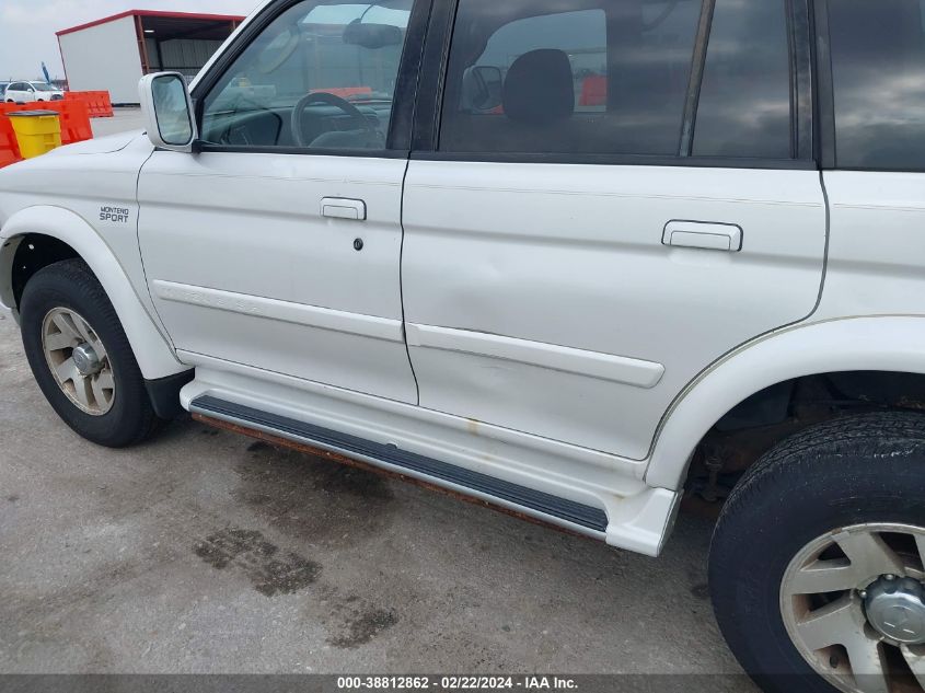 2003 Mitsubishi Montero Sport Ltd VIN: JA4MT41R13J026998 Lot: 38812862