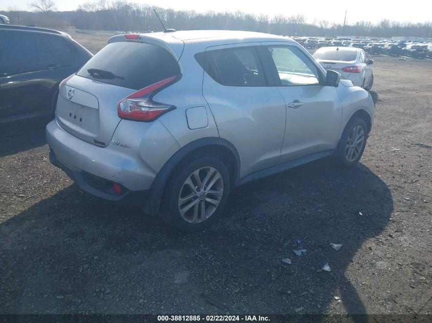 2016 Nissan Juke Sv VIN: JN8AF5MV8GT652884 Lot: 38812885