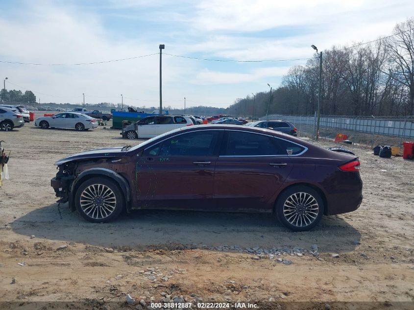 2017 Ford Fusion Se VIN: 3FA6P0T96HR136392 Lot: 38812887