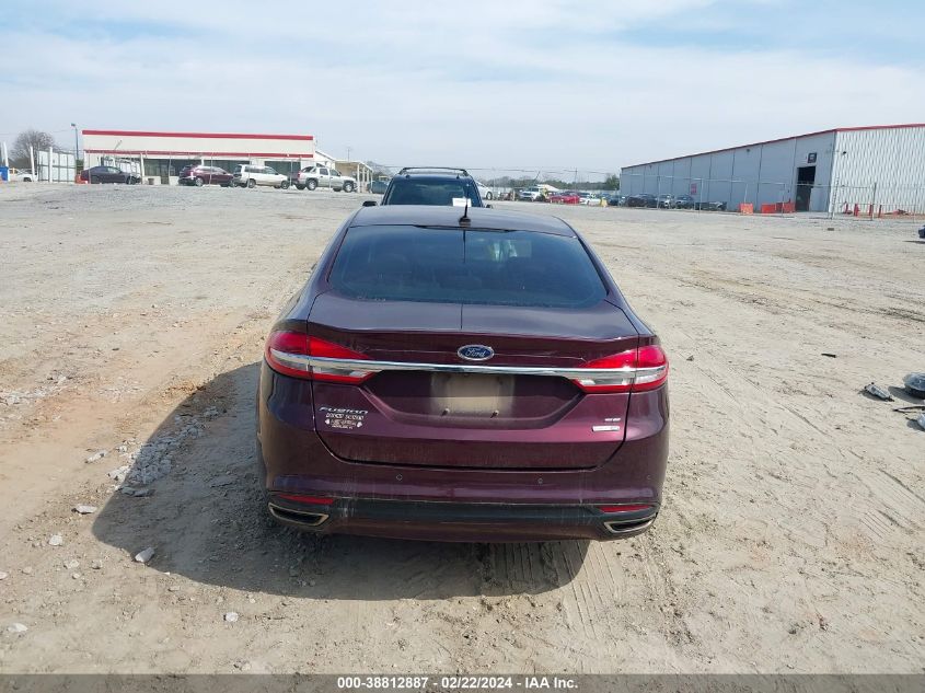 2017 FORD FUSION SE - 3FA6P0T96HR136392