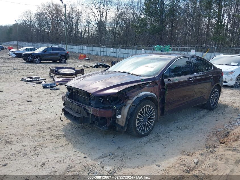 2017 FORD FUSION SE - 3FA6P0T96HR136392