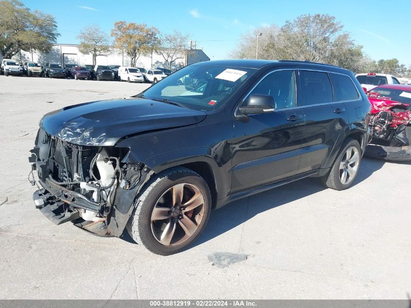 2014 Jeep Grand Cherokee Srt8 VIN: 1C4RJFDJ6EC100278 Lot: 38812919