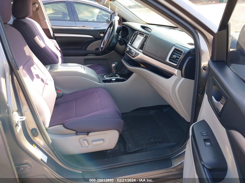 2017 TOYOTA HIGHLANDER SE/XLE - 5TDKZRFH4HS526236