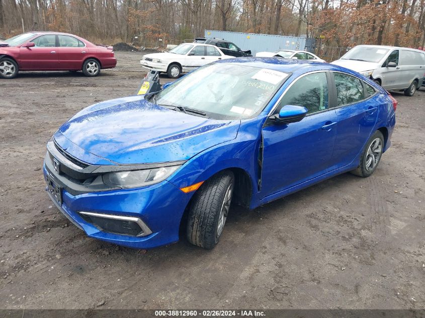 2020 Honda Civic Lx VIN: 2HGFC2F67LH527818 Lot: 38812960