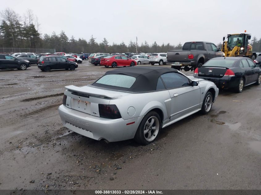 2002 Ford Mustang Gt Deluxe/Gt Premium VIN: 1FAFP45XX2F171217 Lot: 38813033