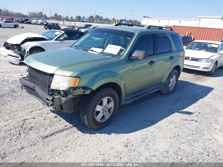 2008 Ford Escape VIN: 1FMCU02Z48KB00157 Lot: 40692050