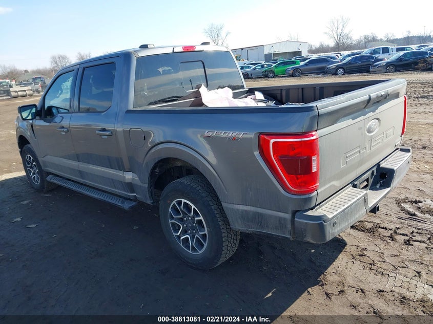 2023 FORD F-150 2.7L V-6 DI, DOHC, V(VIN: 1FTEW1EP5PKD99485