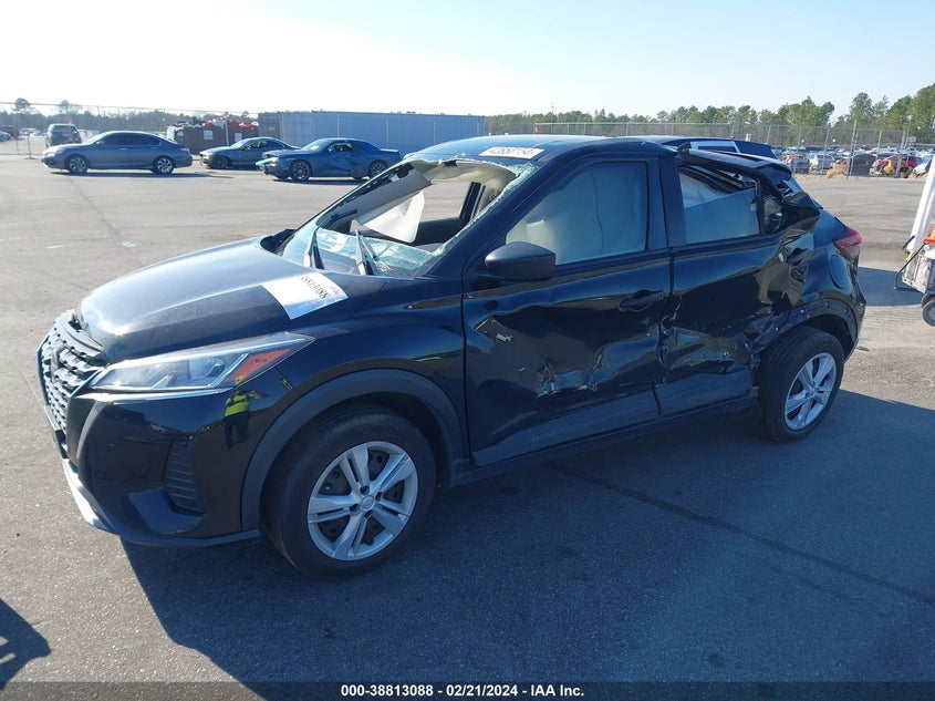 2021 NISSAN KICKS 1.6L I-4 DOHC, VVT, (VIN: 3N1CP5BV7ML464686
