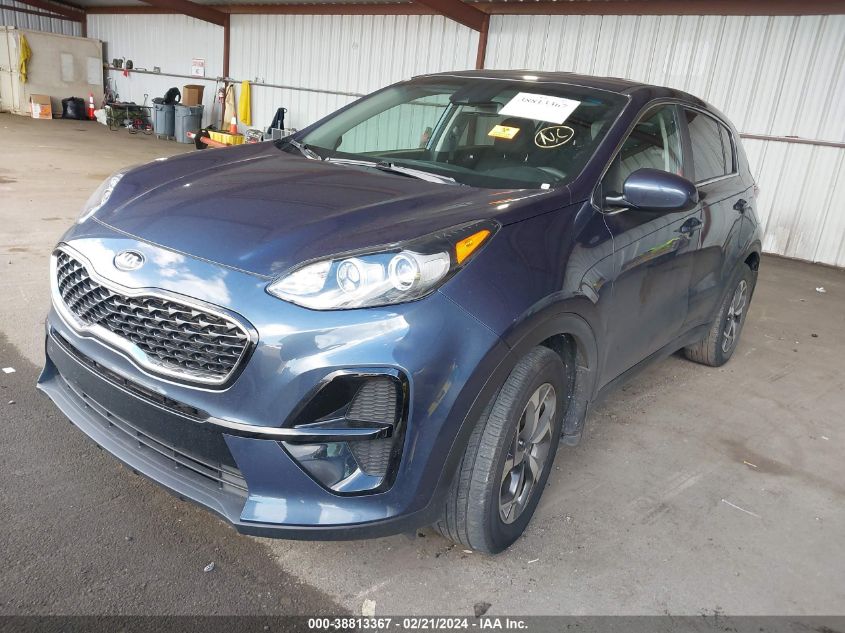 2020 Kia Sportage Lx VIN: KNDPM3AC5L7799041 Lot: 38813367