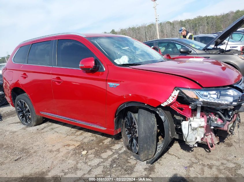 2018 Mitsubishi Outlander Phev Sel VIN: JA4J24A50JZ054390 Lot: 38813371