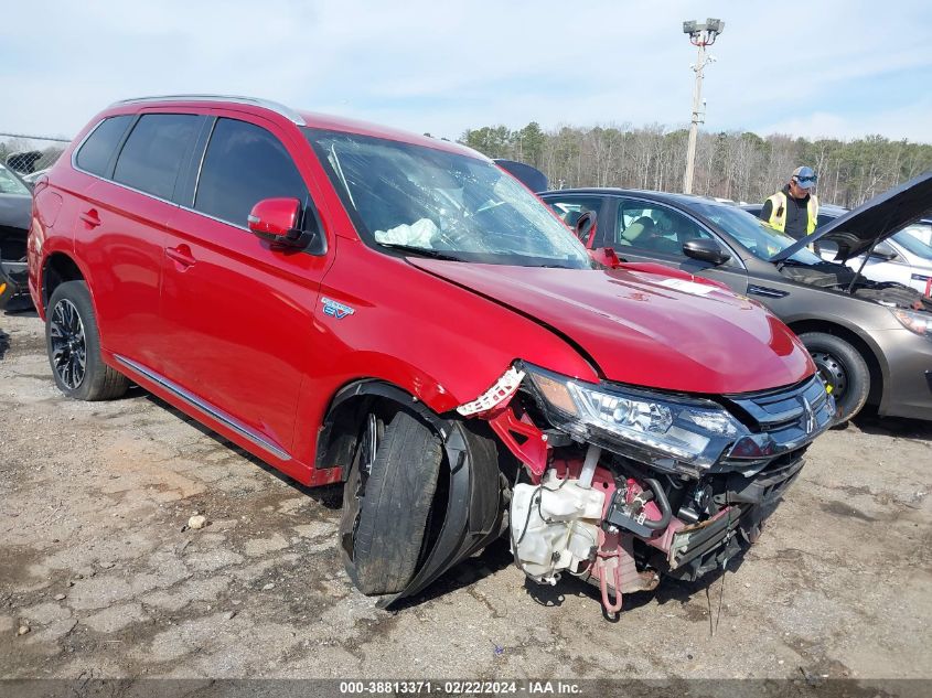 2018 Mitsubishi Outlander Phev Sel VIN: JA4J24A50JZ054390 Lot: 38813371