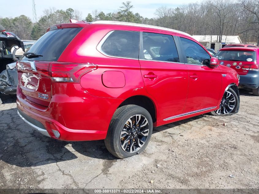 2018 Mitsubishi Outlander Phev Sel VIN: JA4J24A50JZ054390 Lot: 38813371