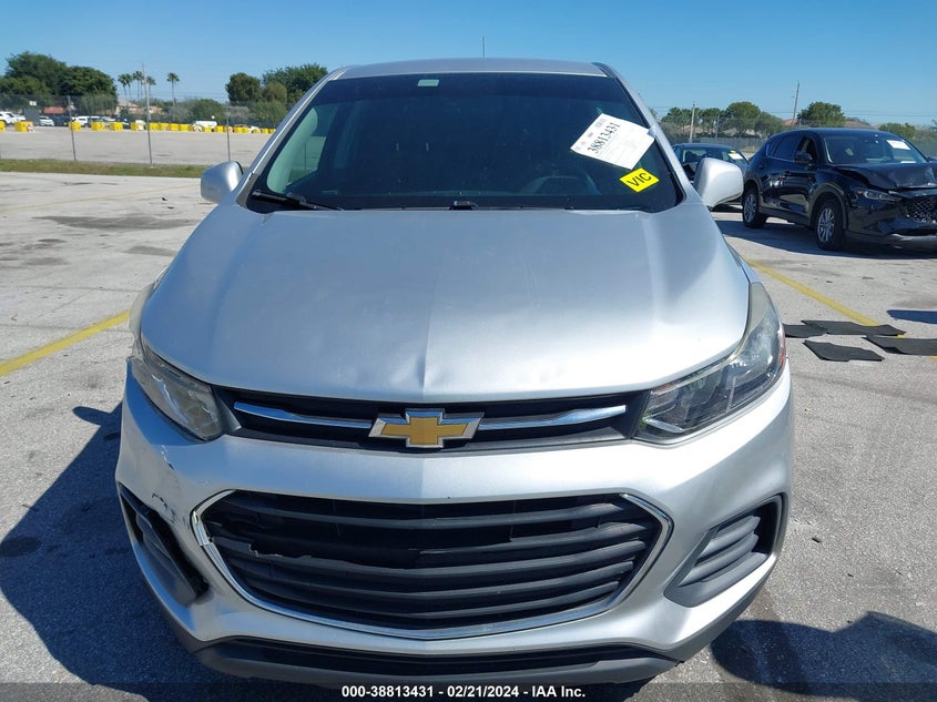 VIN KL7CJKSB8HB145448 2017 CHEVROLET TRAX LS