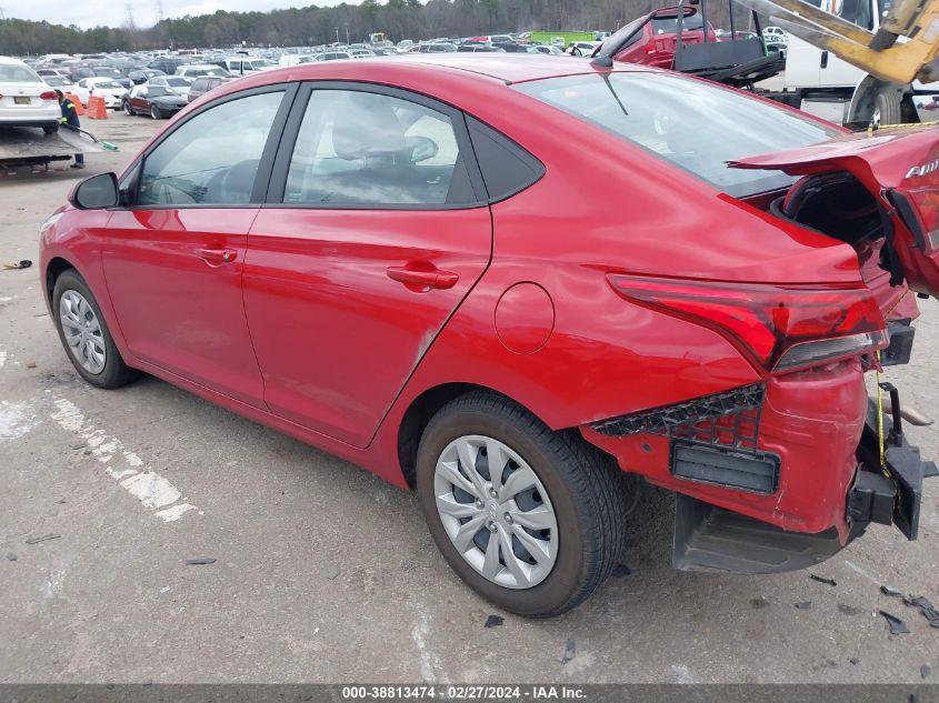 2021 Hyundai Accent Se/Sel VIN: 3KPC24A67MN129626 Lot: 38813474