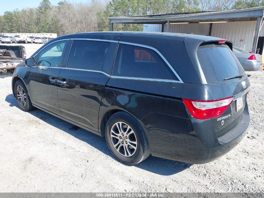 2012 Honda Odyssey Ex-L VIN: 5FNRL5H62CB023273 Lot: 40527452