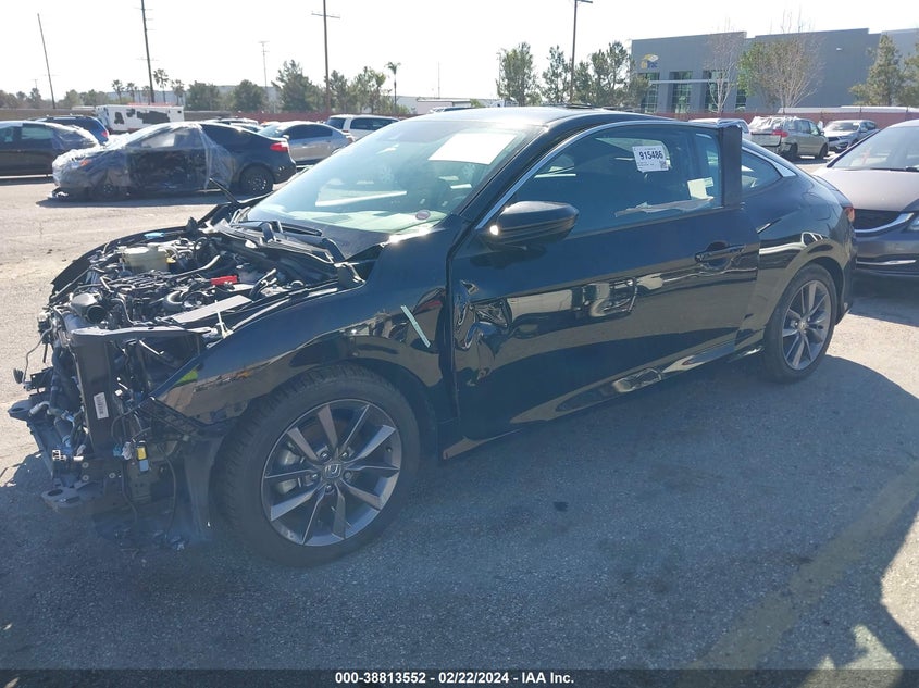 VIN 2HGFC3B37LH352326 2020 HONDA CIVIC EX