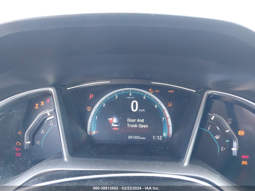 VIN 2HGFC3B37LH352326 2020 HONDA CIVIC EX