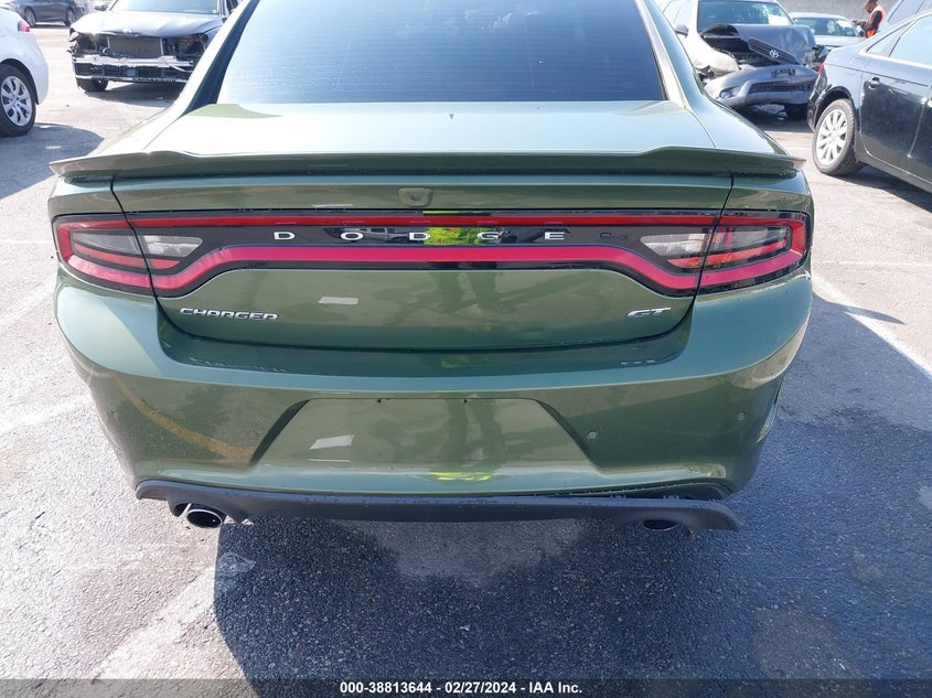 VIN 2C3CDXHG8LH205274 2020 DODGE CHARGER GT RWD