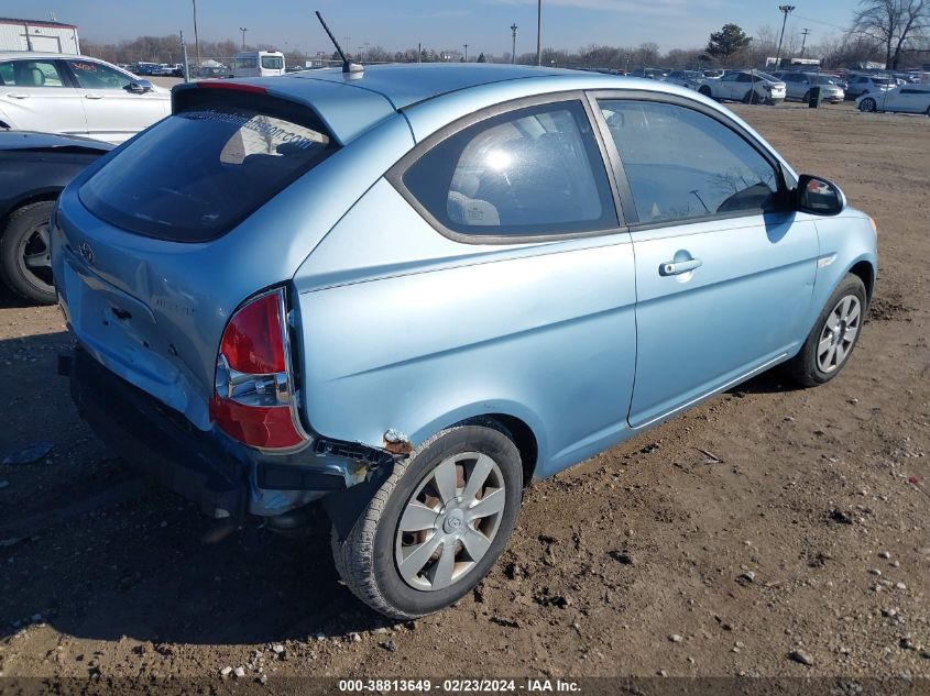 2007 Hyundai Accent Gs VIN: KMHCM36C67U049044 Lot: 38813649