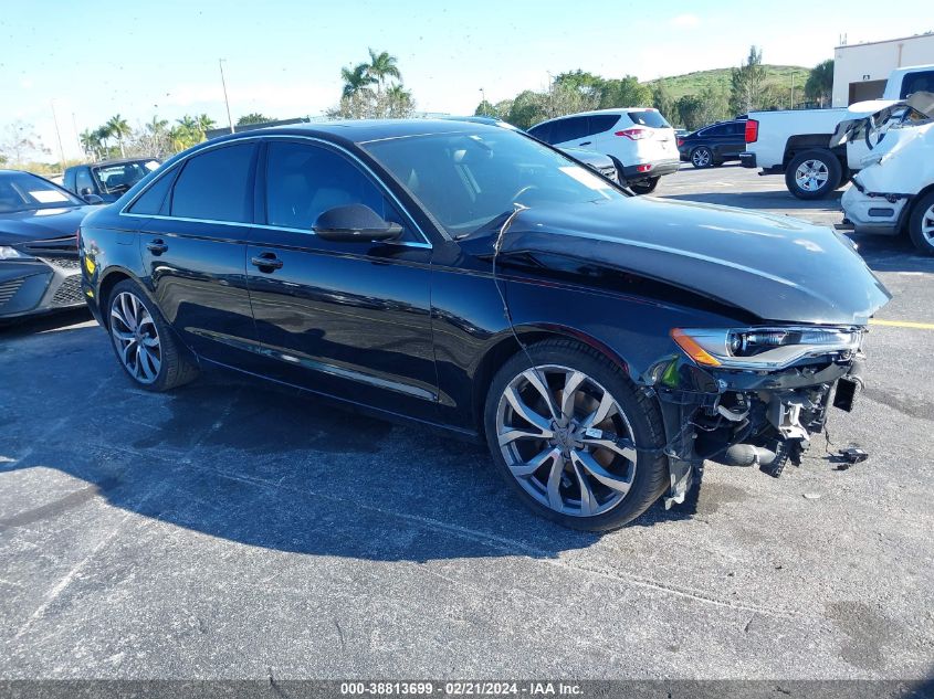 2013 AUDI A6 2.0T PREMIUM - WAUGFAFC7DN079323