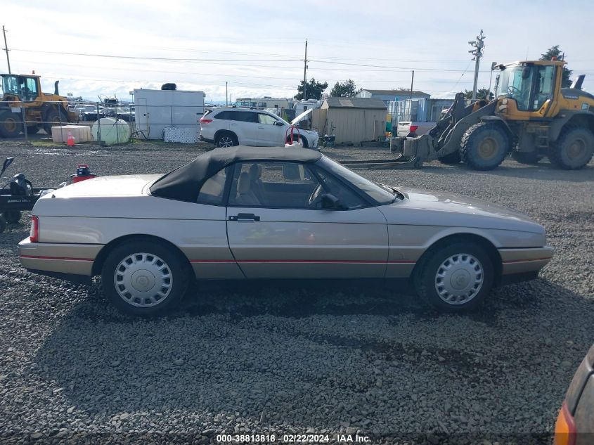 1991 Cadillac Allante VIN: 1G6VS3385MU125998 Lot: 38813818