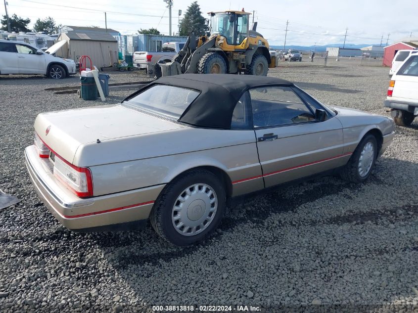 1991 Cadillac Allante VIN: 1G6VS3385MU125998 Lot: 38813818