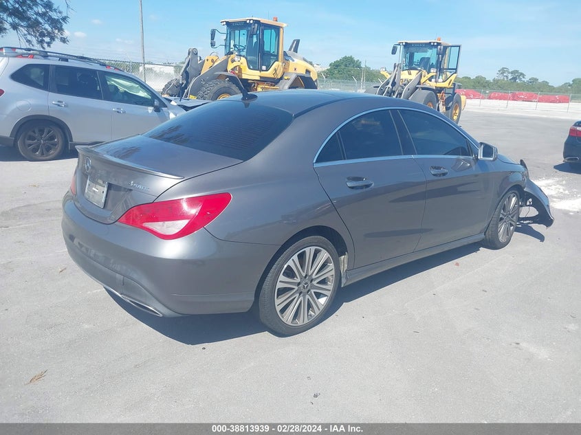 2018 MERCEDES-BENZ CLA 250 4MATIC VIN: WDDSJ4GB7JN576926
